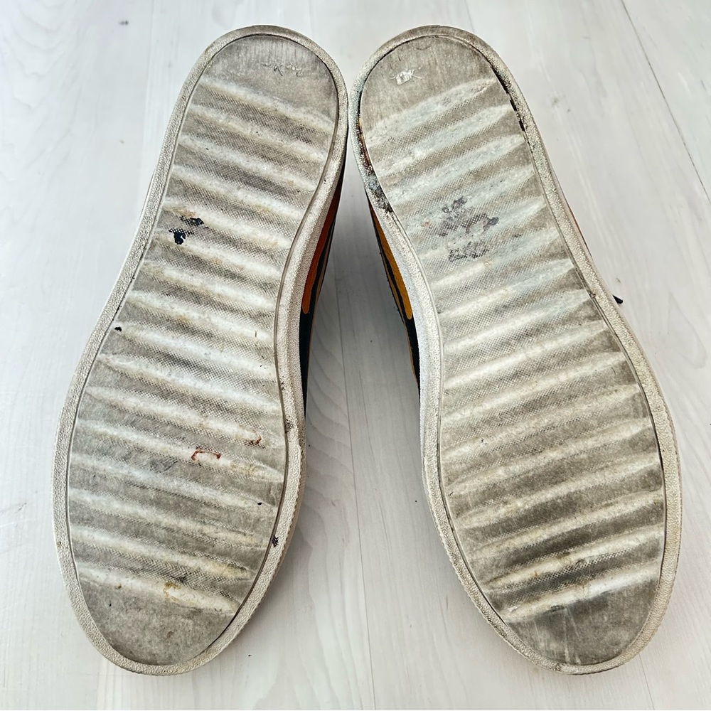Coach NY Tiger Leather Hi Top Sneakers - Picture 13 of 13